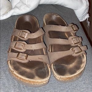 Three Strap Birkenstock’s